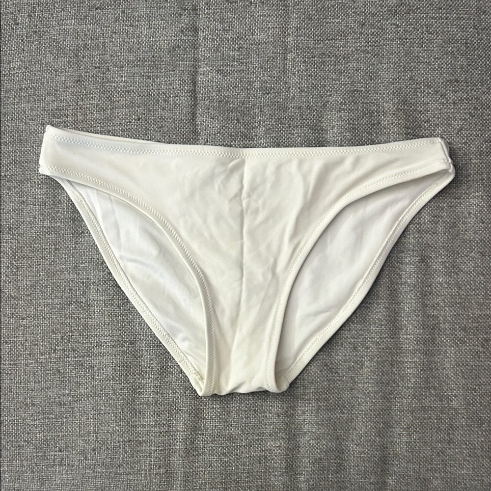 Aerie White Bikini Bottom